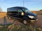 Ford transit 2,0 diesel camionnette 6 places 154000 km 2016, Autos, Achat, Euro 6, Boîte manuelle, Noir