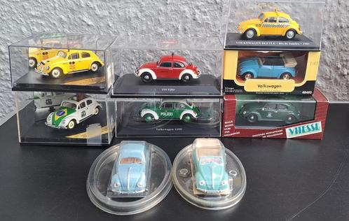 9x vw volkswagen cox beetle kever 1:43ème, Hobby & Loisirs créatifs, Voitures miniatures | 1:43, Comme neuf, Voiture, Autres marques