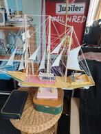 Zelfgemaakt boot art kunst, Hobby en Vrije tijd, Modelbouw | Boten en Schepen, Ophalen of Verzenden, Zo goed als nieuw