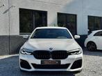 BMW 520 dA PACK M - ALPINWEISS - DIGITAL COCKPIT - LEATHER, Auto's, Achterwielaandrijving, 4 cilinders, Wit, Leder