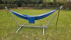 Hangmat geschikt voor buiten, Tuin en Terras, Hangmatten, Ophalen, Gebruikt, Meerpersoons, Met standaard
