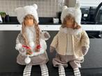 Twee schattige kerstpoppen te koop, Diversen, Ophalen of Verzenden, Zo goed als nieuw