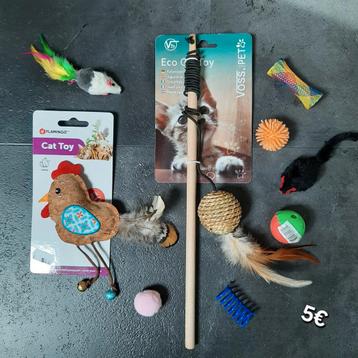 Kattenspeelgoed set nr 3 beschikbaar voor biedingen