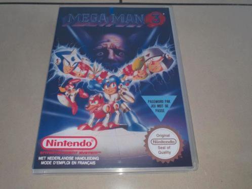 Mega Man 3 NES Game Case, Games en Spelcomputers, Games | Nintendo NES, Zo goed als nieuw, Verzenden