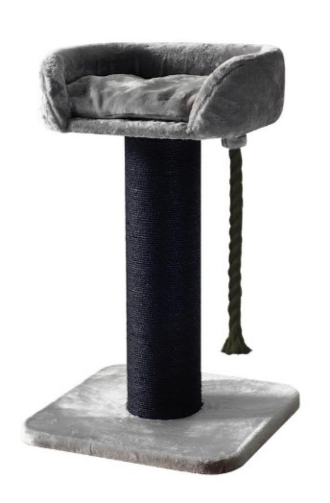 Arbre à chat Cyllene XXL gris-noir 100cm, Animaux & Accessoires, Meubles griffoirs pour chats, Neuf, Griffoir, Enlèvement