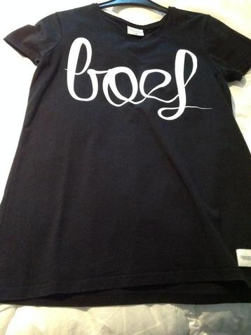 t shirt boef van het merk colourful rebel. Small, Zwart, Zo goed als nieuw, Korte mouw, Maat 36 (S)
