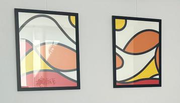 poster in kader beschikbaar voor biedingen