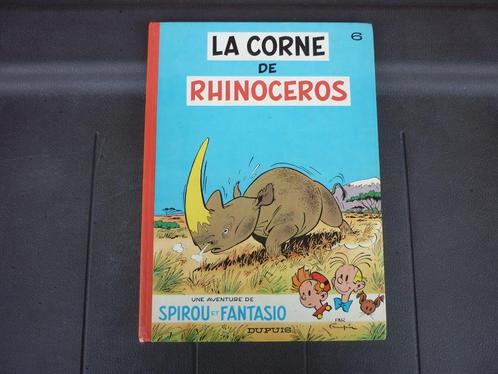 BD - Spirou et Fantasio - La corne du Rhinocéros tome 6, Boeken, Stripverhalen, Gelezen, Eén stripboek, Ophalen of Verzenden