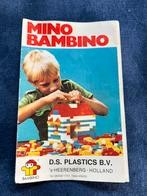Lot vintage bouwstenen Mino Bambino Bricks, Enlèvement, Utilisé, Autres marques
