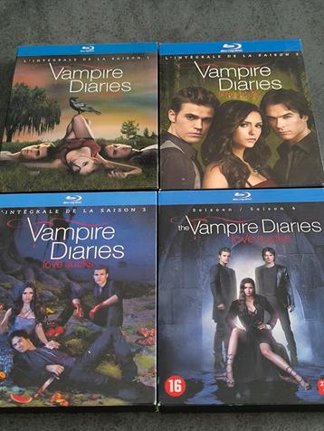 Blu ray Vampire Diaries, seizoen 1 tot 4  beschikbaar voor biedingen