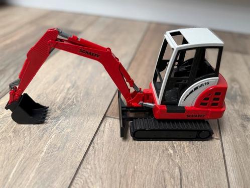 Bruder 02432 SCHAEFF HR16 mini graafmachine, Kinderen en Baby's, Speelgoed |Speelgoedvoertuigen, Zo goed als nieuw, Ophalen