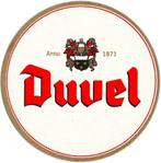Metalen reclamebord Duvel rond - retro vintage mancave, Ophalen of Verzenden, Nieuw, Reclamebord
