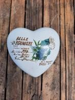 set van 2 stenen hartjes / decoratie / tuin, Enlèvement, Comme neuf