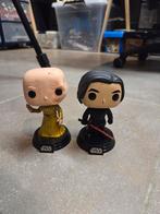 Funko pop 87 Kylo Ren en 199 Supreme Leader Snoke, Ophalen of Verzenden, Zo goed als nieuw, Actiefiguurtje