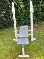 Domyos halterbank BM 100, Sport en Fitness, Ophalen, Gebruikt