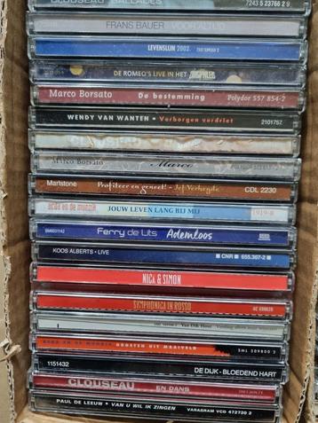 Lot van 60 Nederlandstalige Cd's beschikbaar voor biedingen