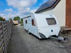 Knaus sudwind Stapelbed, Caravans en Kamperen, Caravans, 6 tot 7 meter, Luifel, Knaus, Dwars-stapelbed