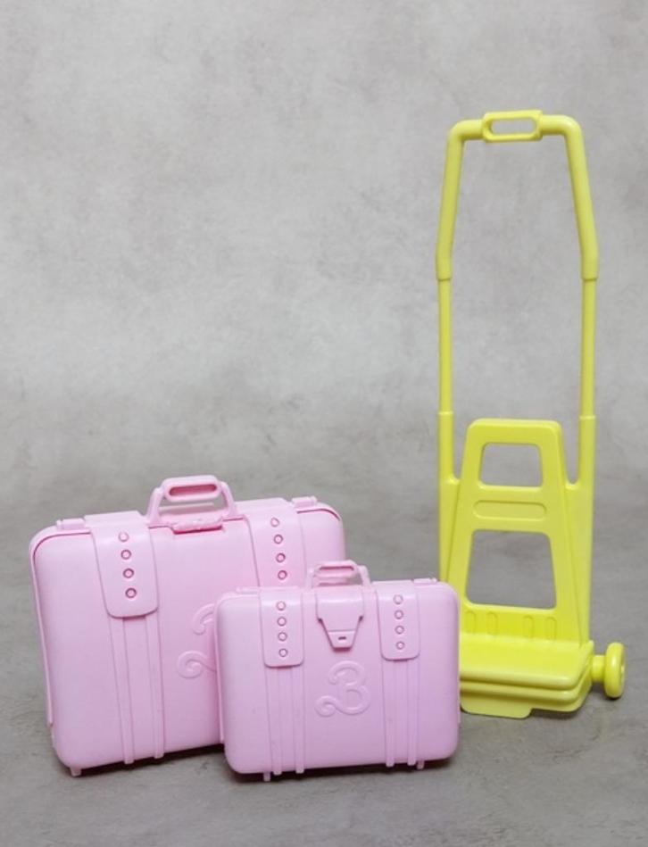 Koffers en trolley "Barbie Dress 'N Play Travel Time", Kinderen en Baby's, Speelgoed | Poppen, Gebruikt, Barbie, Ophalen of Verzenden