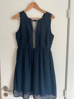 Blauw kort jurkje - Vero Moda maat M, Robe de cocktail, Comme neuf, Taille 38/40 (M), Bleu