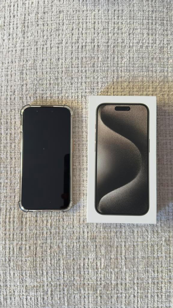 Apple iPhone 15 Pro 128gb, Telecommunicatie, Mobiele telefoons | Apple iPhone, Zo goed als nieuw, 128 GB, Zonder abonnement, Zonder simlock