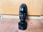 Houten beeld Afrikaanse vrouw, Antiek en Kunst, Ophalen of Verzenden