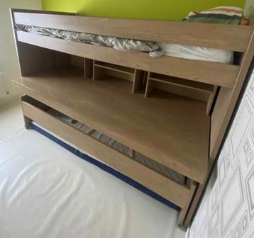 Lit superposé + bureau A saisir ! Gain de place, 100 cm, Une personne, Enlèvement, Utilisé
