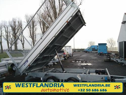 Kipper 3500kg + bladveren + loofrekken + oprijplaten, Auto's, Bestelwagens en Lichte vracht, Bedrijf, Te koop, Fiat, Ophalen