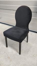 22 mooie zwarte stoffen stoelen!, Gebruikt, Stof, Ophalen of Verzenden