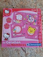 Hello kitty de getallen (nr227), Ophalen of Verzenden, Zo goed als nieuw, Puzzelen