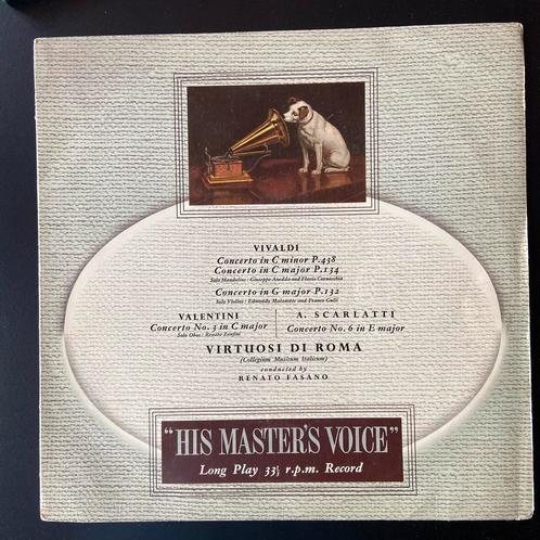 LP Vivaldi Concerto C Valentini Scarlatti 1956 NM, Cd's en Dvd's, Vinyl | Klassiek, Ophalen of Verzenden