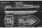 AMERGLASS 32, Watersport en Boten, Motorboten en Motorjachten, Gebruikt, Binnenboordmotor, Ophalen of Verzenden, 9 tot 12 meter