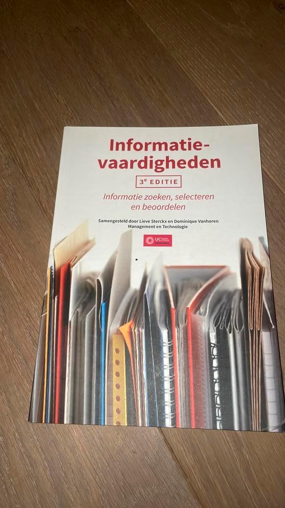 Dominique Vanhoren - Informatie-vaardigheden, Boeken, Schoolboeken, Nederlands, Ophalen of Verzenden