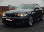 BMW 123D E82, Auto's, 4 zetels, Zwart, 4 cilinders, Leder en Stof