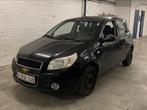 Chevrolet aveo 1.4 benzine, Auto's, Chevrolet, Parkeersensor, Aveo, Zwart, Bedrijf