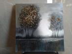 3  canvas landschap met bomen, Ophalen