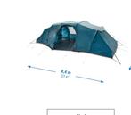 Tent Aprenaz 8.4 (groen), Caravans en Kamperen, Tenten, Ophalen, Gebruikt, Meer dan 6