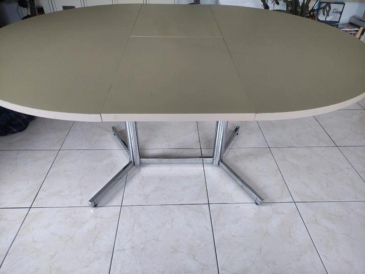 Vintage eettafel, Maison & Meubles, Tables | Tables mange-debout, Utilisé, Enlèvement