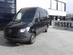 Mercedes-Benz Sprinter 317 L2 met 3.5 ton trekhaak, Auto's, Automaat, Gebruikt, Euro 6, Zwart