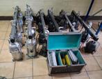 6 4bar Dmx met Par64 en filters +flightcase +reserve lampen, Muziek en Instrumenten, Licht en Laser, Ophalen, Gebruikt, Licht
