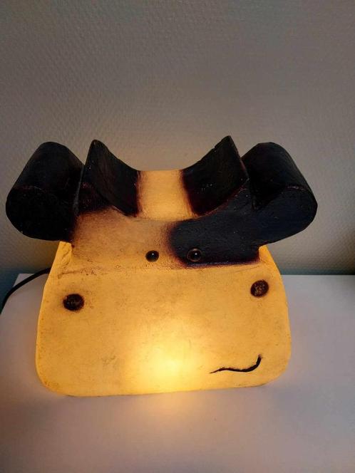 kinderlichtje koe met aan- en uitschakelaar, Kinderen en Baby's, Kinderkamer | Inrichting en Decoratie, Gebruikt, Lamp, Ophalen of Verzenden
