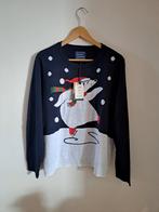 Pull de Noël bleu marine avec ours blanc, Enlèvement ou Envoi, Neuf, Bleu