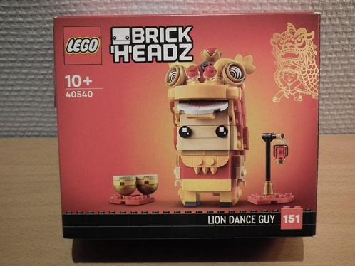 Lego the Lion Dance Ace 40540 (Brick Headz) 239 stuks, Kinderen en Baby's, Speelgoed | Duplo en Lego, Zo goed als nieuw, Lego