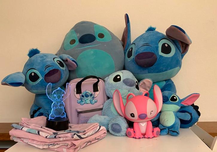 Stitch pakket 60 euro, Kinderen en Baby's, Speelgoed | Knuffels en Pluche, Zo goed als nieuw, Ophalen