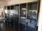 Vintage Ikea wandkast met vitrine, Ophalen, Gebruikt