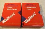 2 Woordenboeken Nederlands-Frans en omgekeerd - Wolters, Boeken, Frans, Ophalen of Verzenden, Zo goed als nieuw