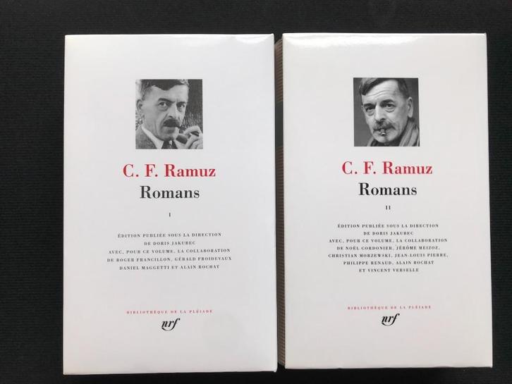 Ramuz - Romans T1&2 - La Pléiade, Boeken, Overige Boeken, Nieuw, Ophalen of Verzenden