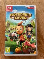 Nintendo switch Boerderijleven, Games en Spelcomputers, Ophalen, Zo goed als nieuw