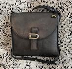 MARINEblauwe leren schoudertas DELVAUX, Ophalen of Verzenden, Blauw, Leer