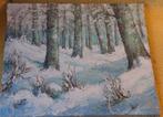 Tableau promenade dans neige, Ophalen