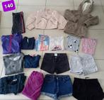 Paquet de vêtements pour filles taille 140 shorts, t-shirts,, Comme neuf, Enlèvement ou Envoi
